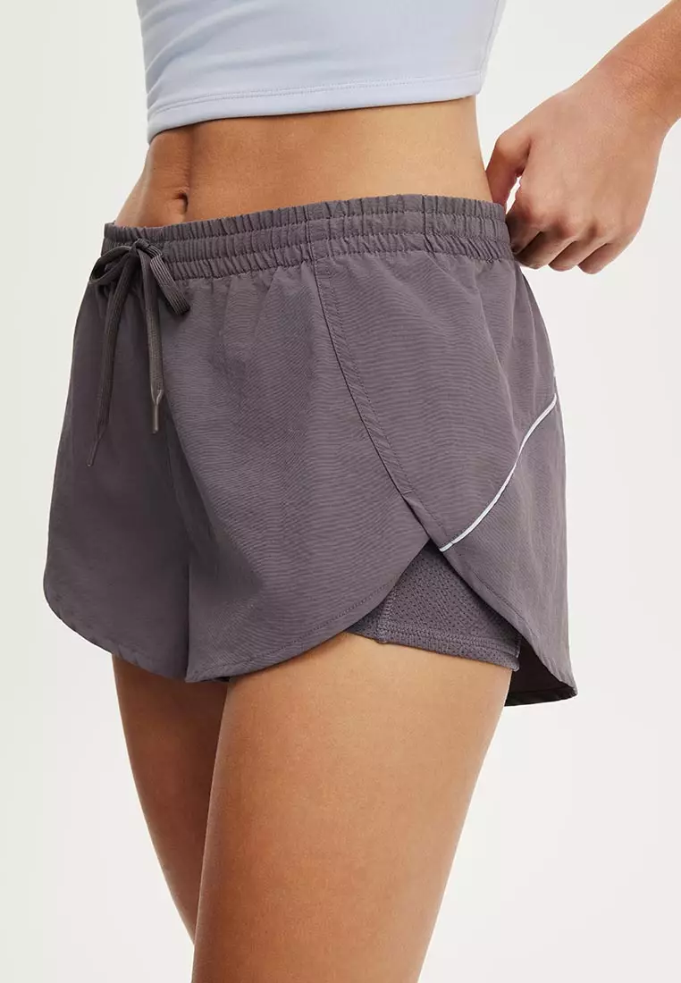 10% OFF Cotton On Body Woven Dolphin Hem Micro Shorts