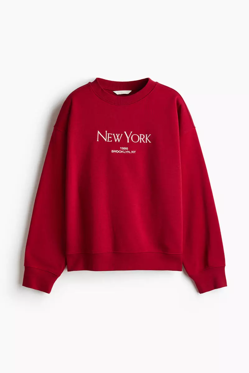 20% OFF H&M Text-motif sweatshirt