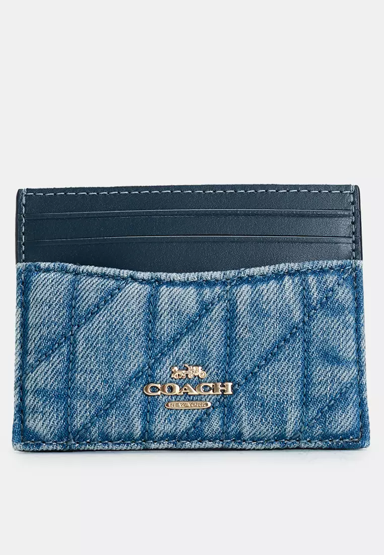 60% OFF Coach Slim ID Card Case With Quilting