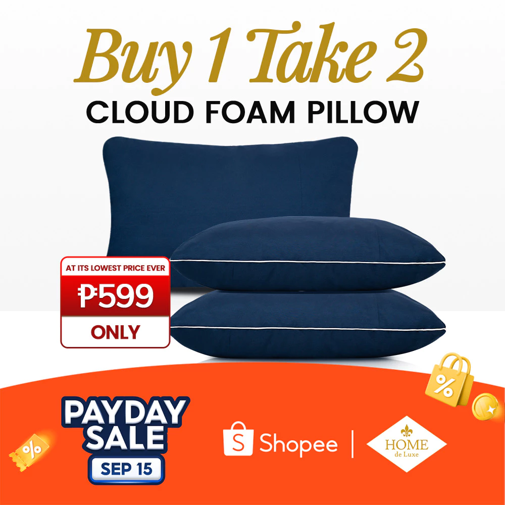 74% OFF 𝐁𝐔𝐘 𝟏 𝐓𝐀𝐊𝐄 𝟐 - Cloud Korean Foam Pillow - 𝐇𝐨𝐦𝐞 𝐝𝐞 𝐋𝐮𝐱𝐞 Soft & Comfortable (Standard/Queen)