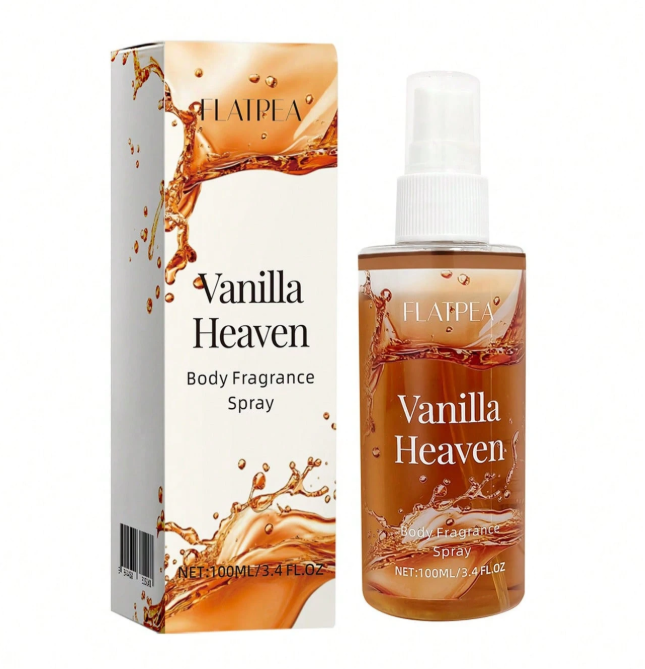 22% OFF 100ml Vanilla Fragrance Body & Hair Mist, Vanilla Kiss Spray, Long-Lasting Scent, Suitable For Business, Dates, Charm, Cuisine, Unisex, Great Gift For Students