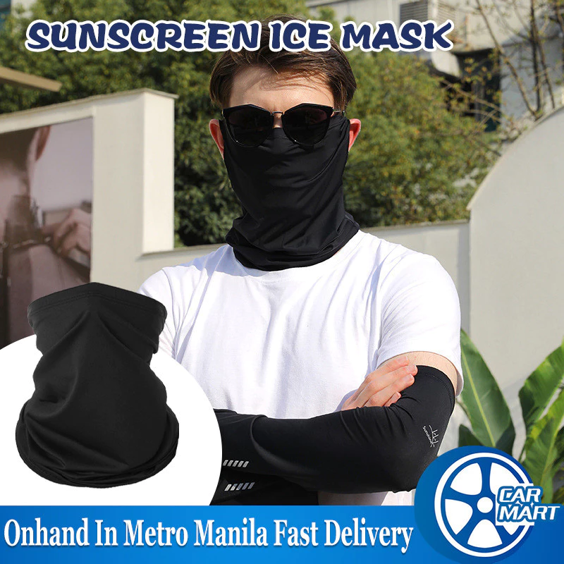 28% OFF Cycling Face Mask Summer Sun Protection Ice Headscarf Outdoor Fishing Face Mask Multi Bicycle Mask
