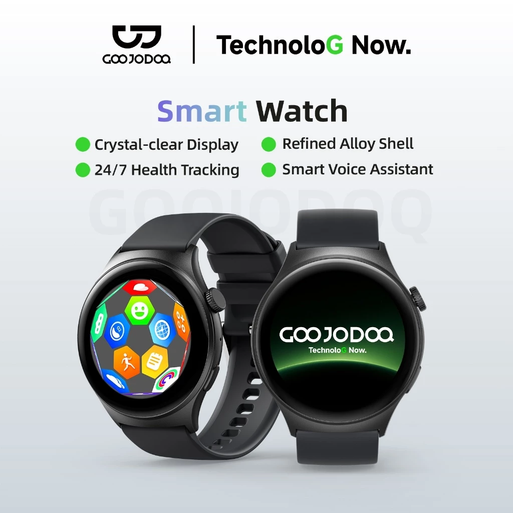 49% OFF GOOJODOQ IP68 Smart Watch Waterproof Heart Monitor Bluetooth Call Intelligence Management Men Women