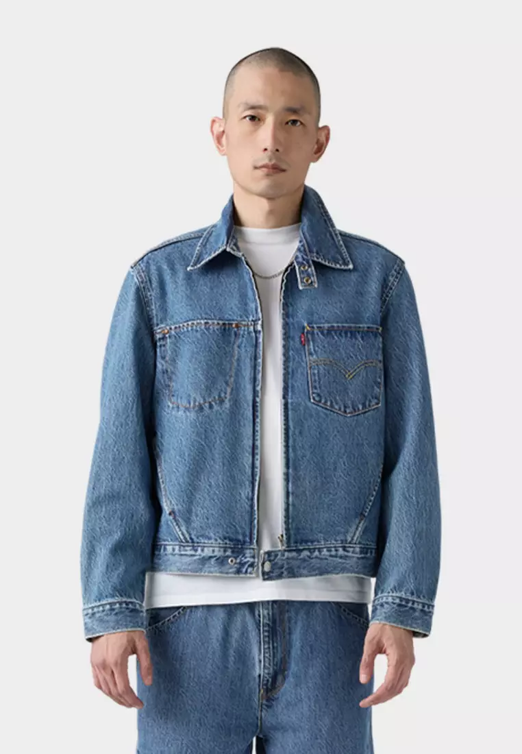 65% OFF Men's Twist Trucker Jacket 003M3-0001