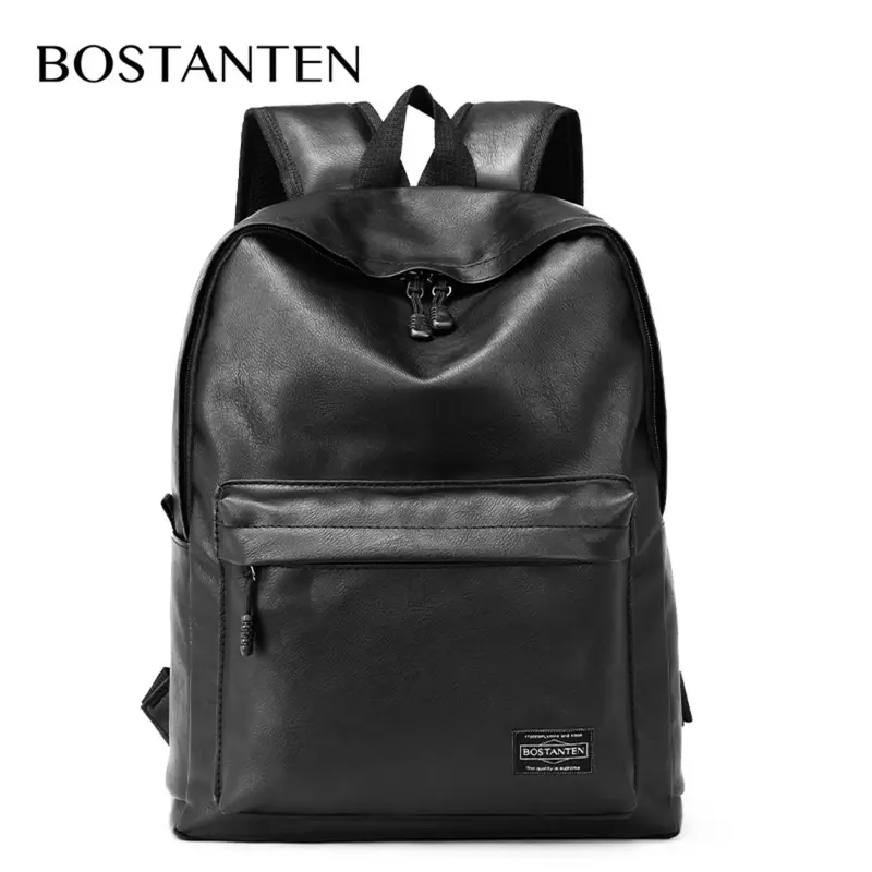 36% OFF Bostanten PU Leather Students School Bag Korean Leisure Travel Backpack