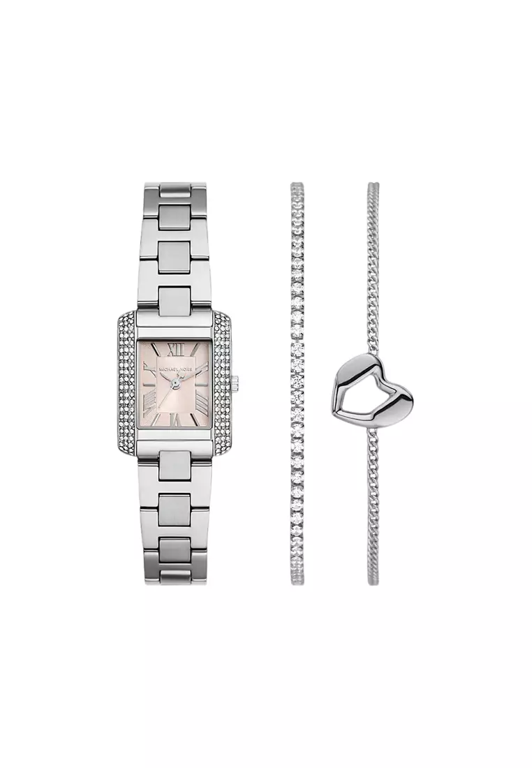 58% OFF MICHAEL KORS Ladies' Watch Set in Silver MK7514SET