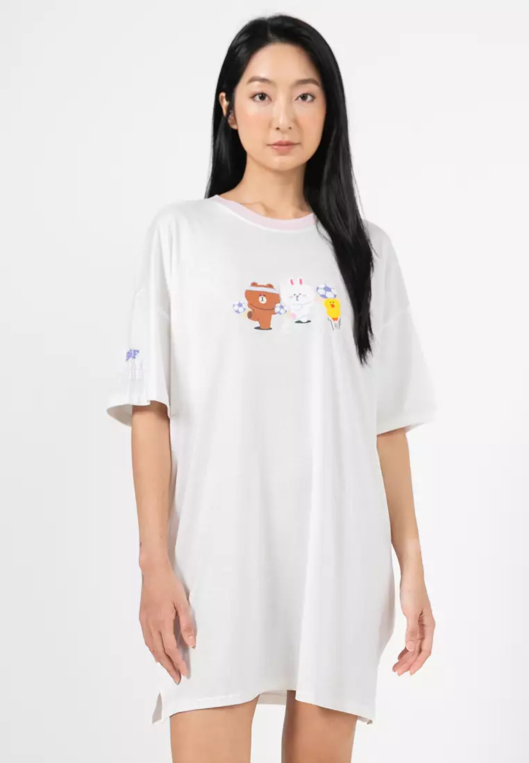 69% OFF 90s Graphic T-Shirt Nightie