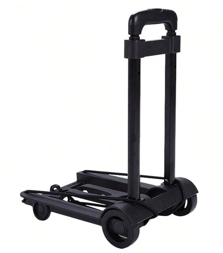 35% OFF Foldable Portable Luggage Cart With Handle Trolley Shopping Cart Hand Truck For Cargo Grocery Shopping Travel Organizer.