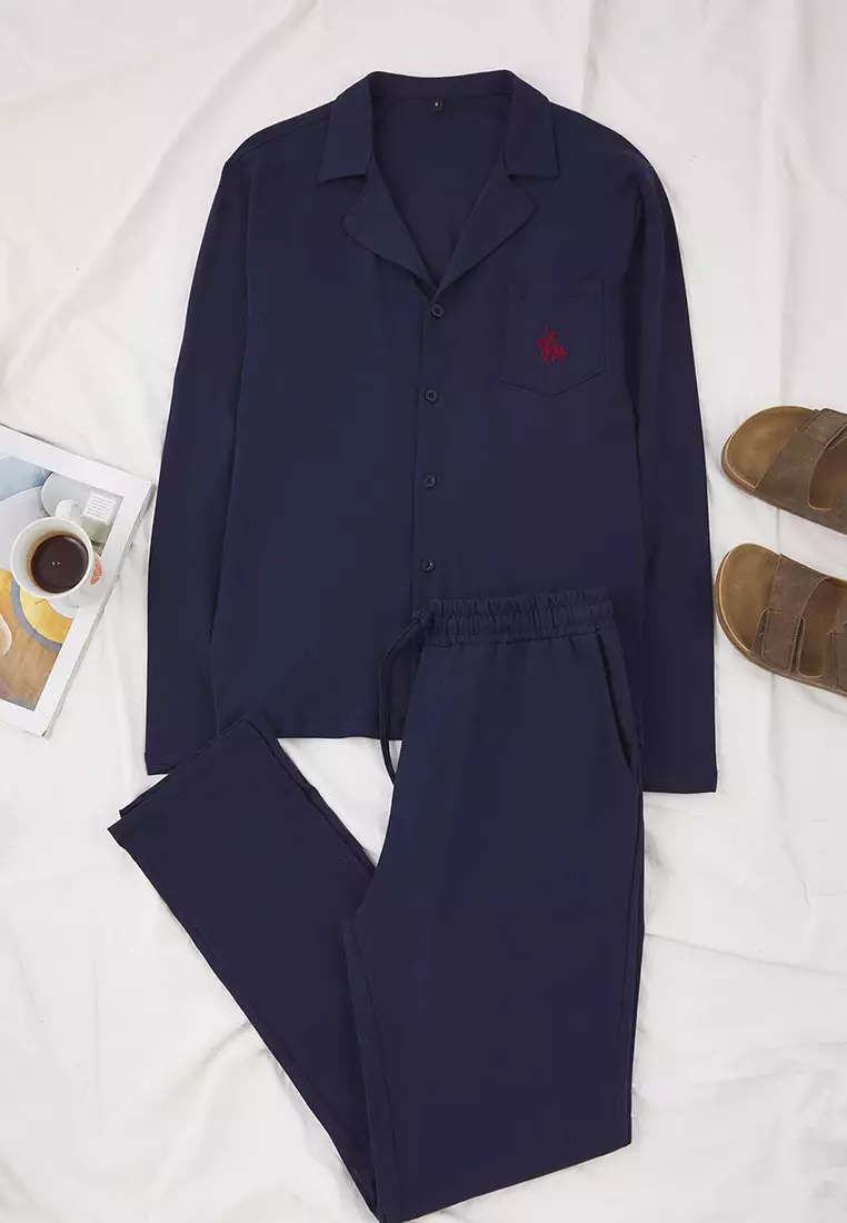 25% OFF Trendyol Horse Embroidered Shirt and Pants Pajama Set