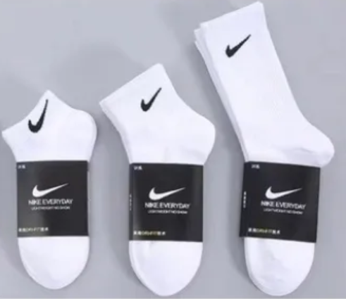 75% OFF (1 pair) korean socks pure cotton deodorant men's and women's socks sports mid-tube socks