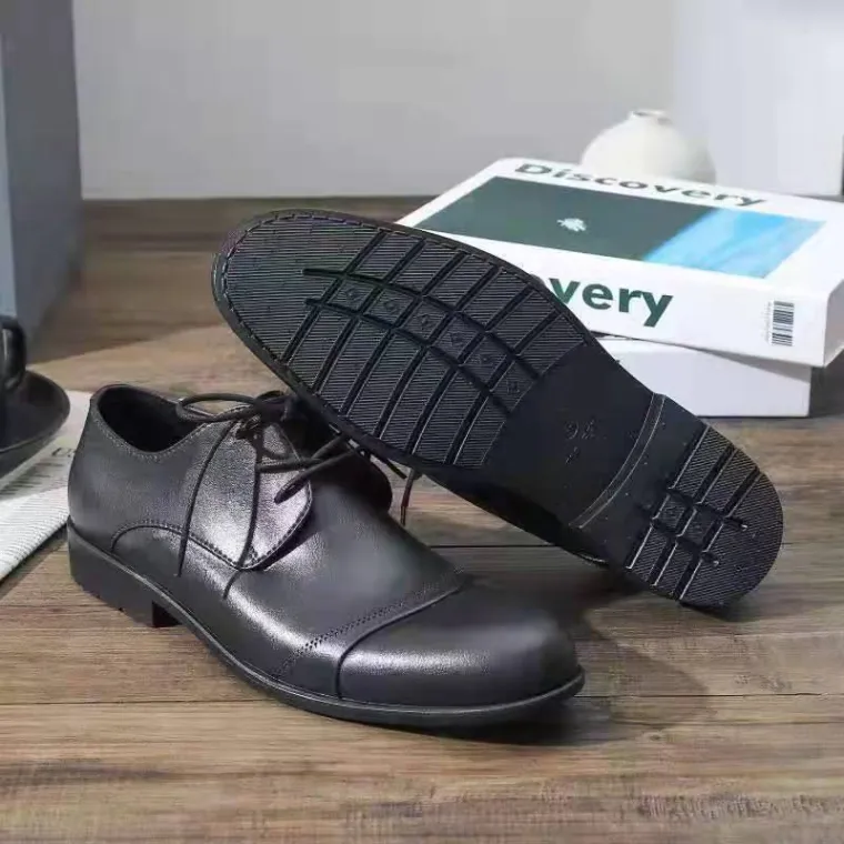 92% OFF New Black school shoes #213 school shoes for men's and boys (Rubber-weighty)