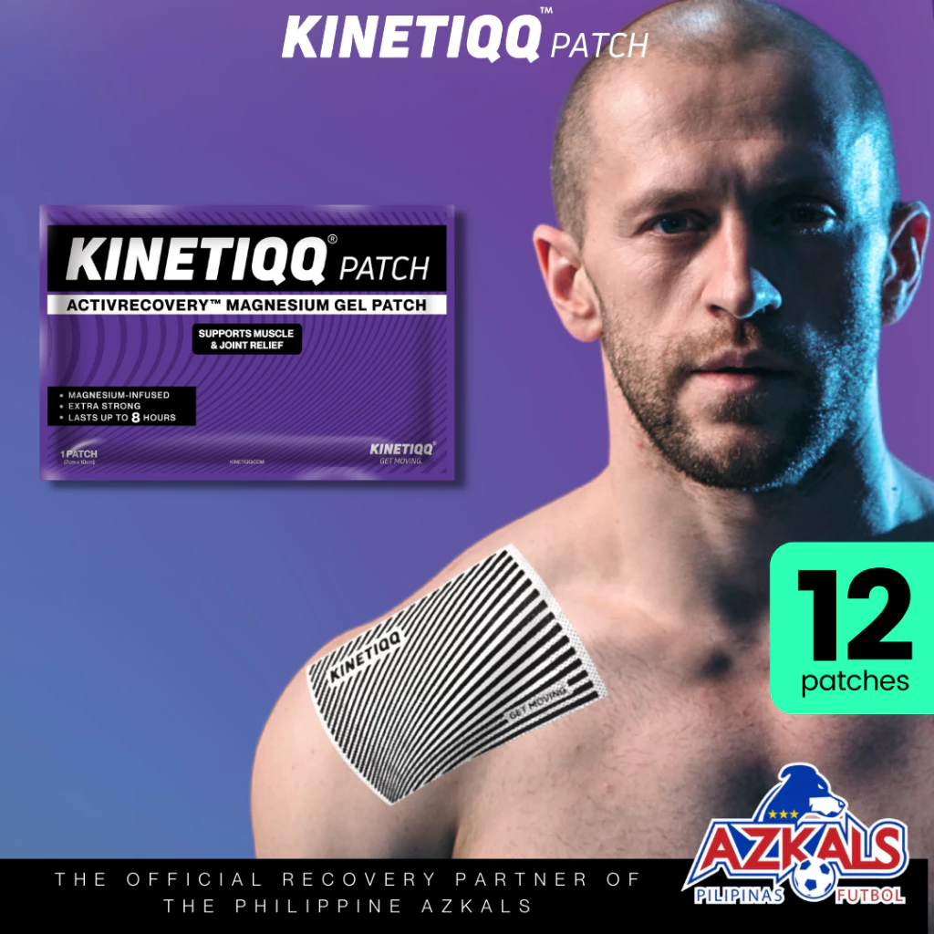 15% OFF KINETIQQ Patch (12-Pack) Magnesium Pain Relief Gel Patch