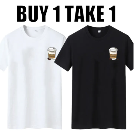 62% OFF 2026 men- Shirt Loose Couples Shirts Cotton T-shirt Crew Neck Black Plain Casual Womenswear cod
