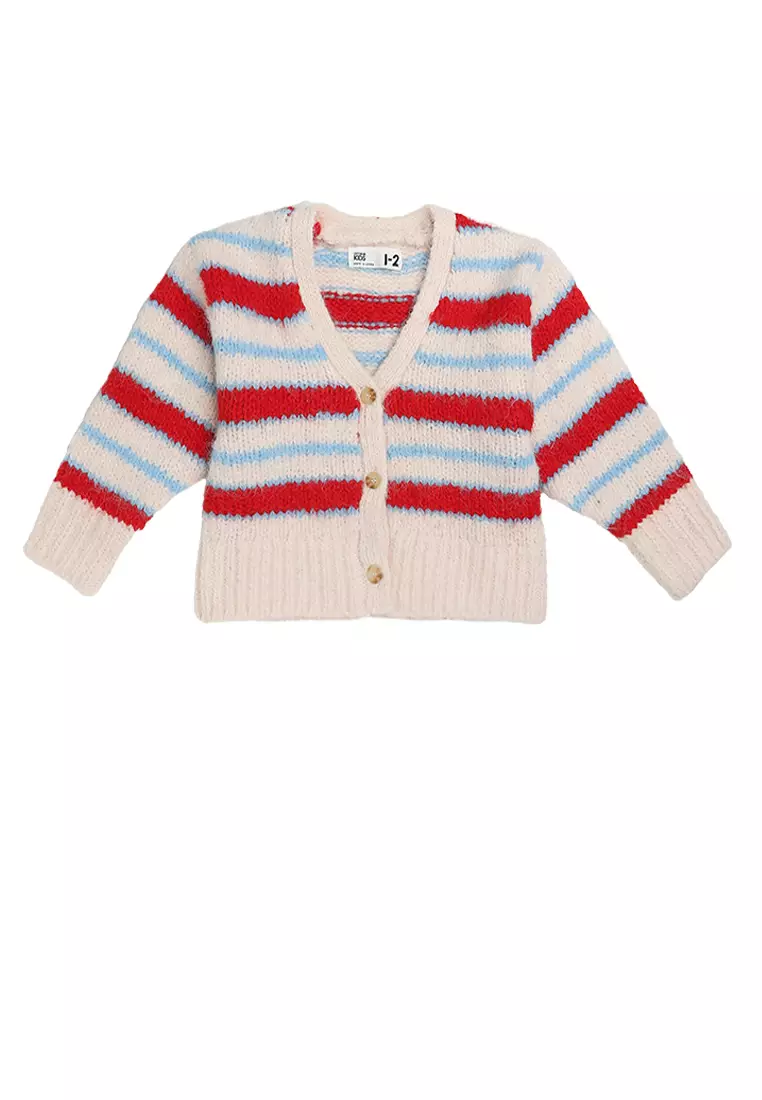 83% OFF Vera Vee Neck Cardigan