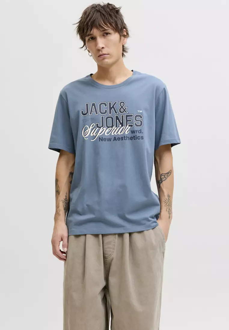 34% OFF Jack & Jones Logo T-Shirt