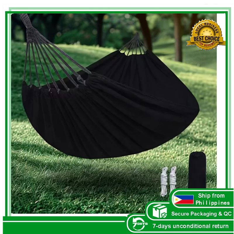 77% OFF 【CODSpot 】Outdoor comfortable hammock Canvas hammock Swing Camping Hammock duyan Single hammock