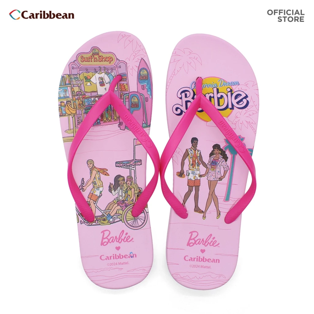 50% OFF Caribbean 🩷 Barbie Wrap Around Ladies Flip-flops: Viva