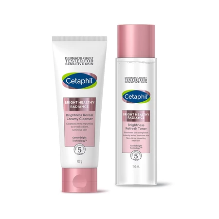 16% OFF Cetaphil Bright Healthy Radiance Cleanse and Tone Brightening Power Duo