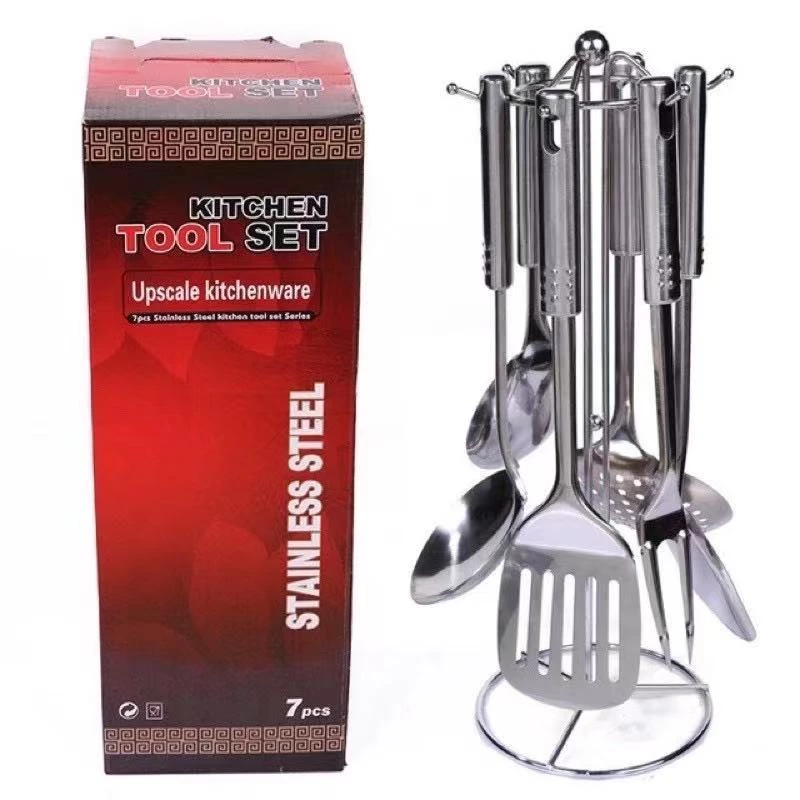 46% OFF 7in1 Stainless Steel Kitchen Utensil Tool Set Kitchenware Utensils & Gadgets