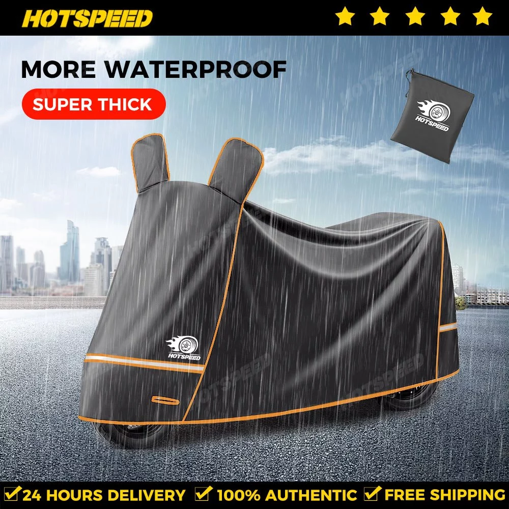 53% OFF HOTSPEED Thicker Motorcycle Cover Waterproof Makapal Universal Oxford Motor Cover Honda Click