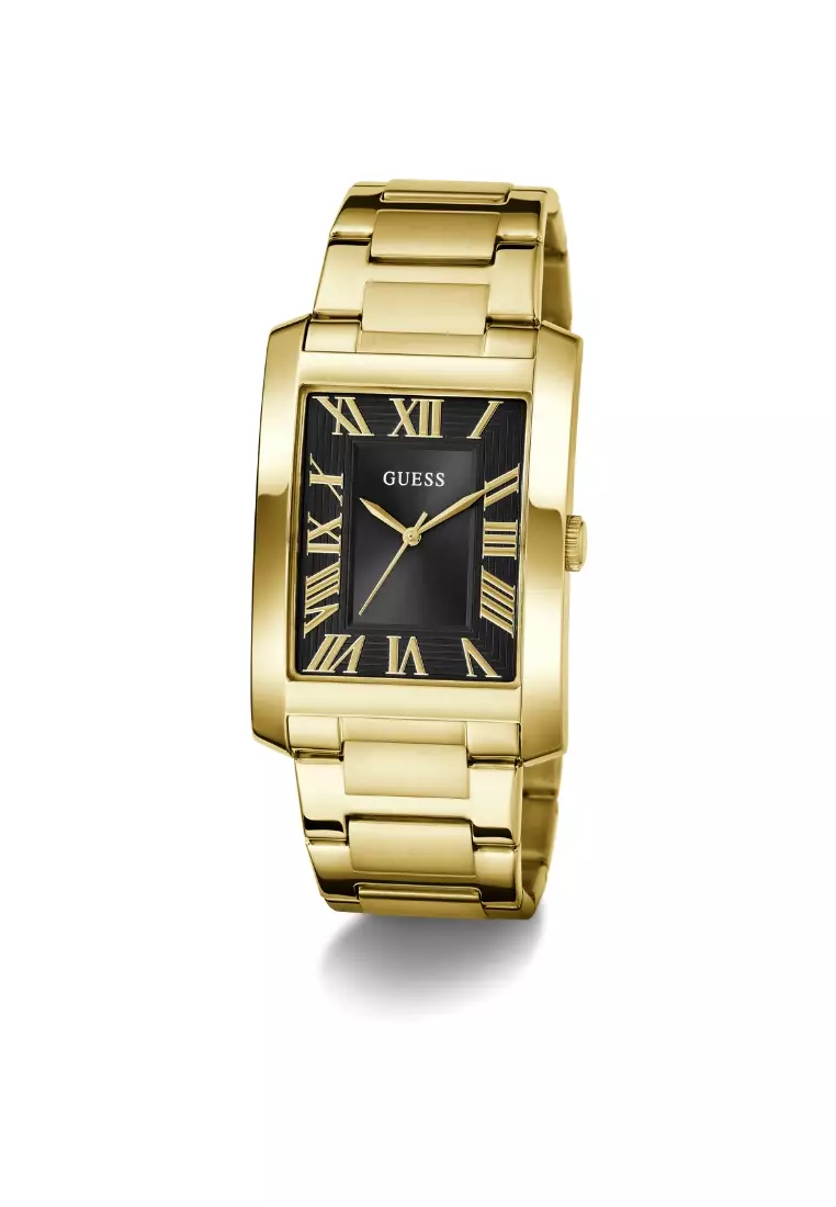 20% OFF Guess Dress Gold Stainless Steel Analog Quartz Watch For Men GW0896G2