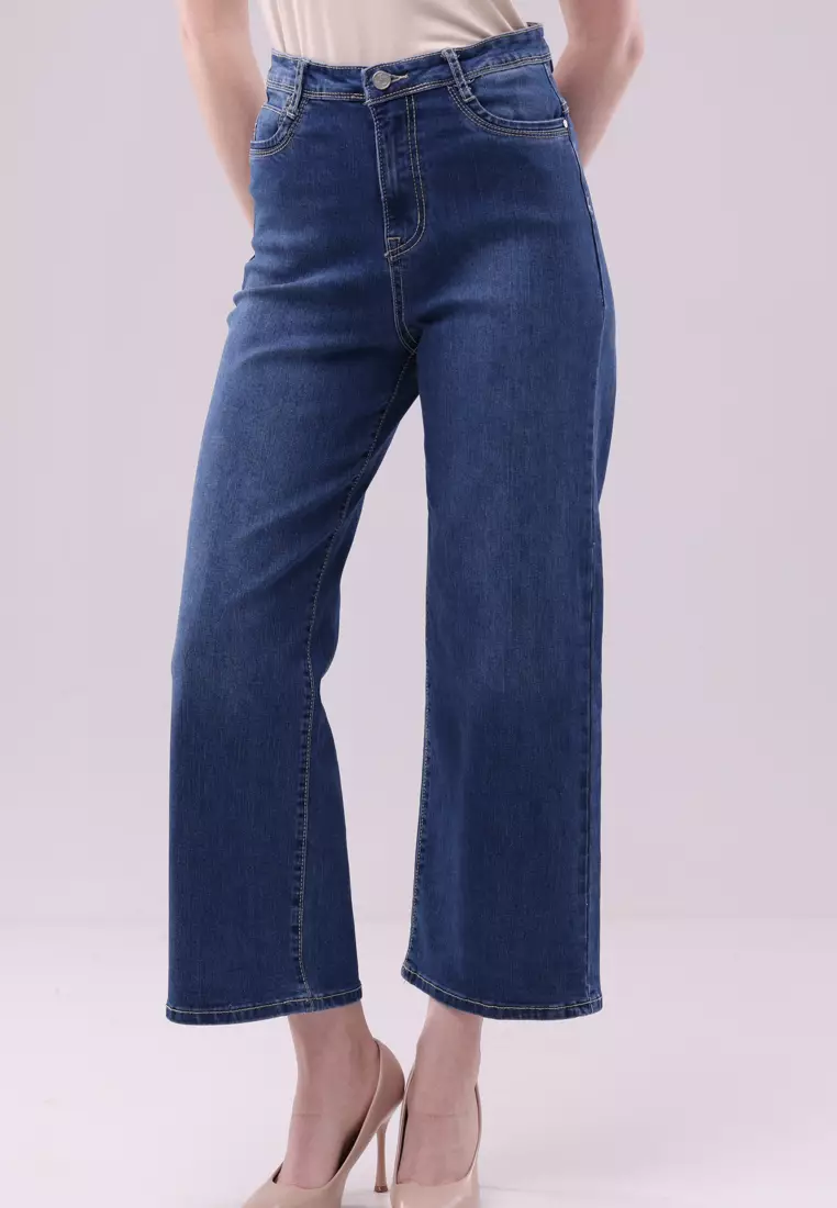 63% OFF Crissa Wide Leg Jeans