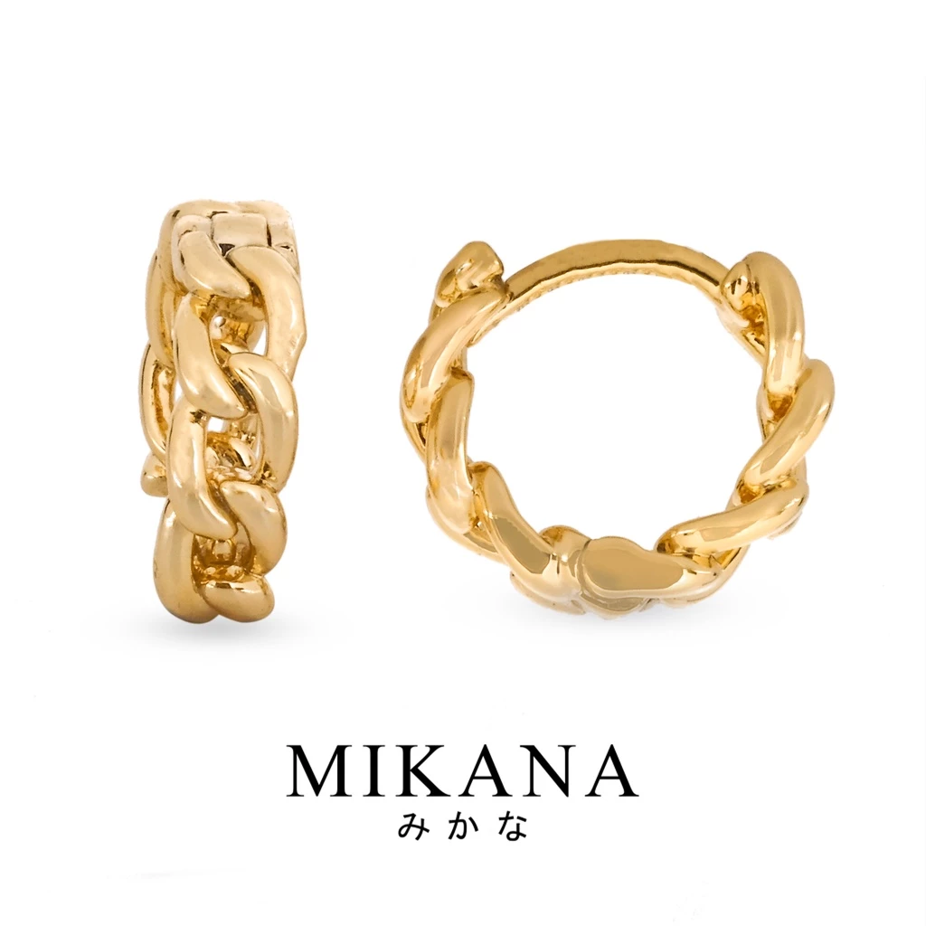 73% OFF Mikana 18k Gold Plated Setzusoko Hoop Earrings Accessories For Women