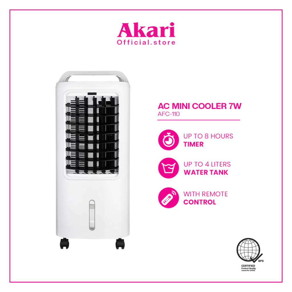 41% OFF Akari AC Mini Cooler 72W with Remote Control (AFC-110)