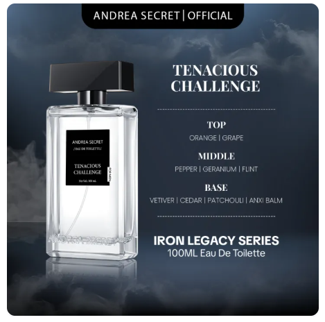 51% OFF Andrea Secret Iron Legacy Series 100ML for Men Long Lasting Fragrance Mist Perfume | Eau De Toilette