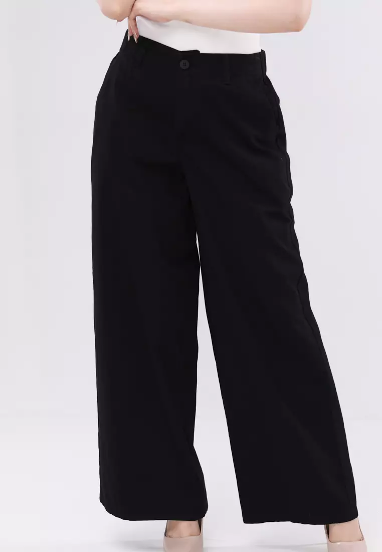 60% OFF Colored Wide Leg Pants Ladies
