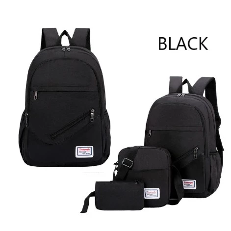 70% OFF Canvas Korean Canvas 3in1 Backpack 3 in1 Backpack QB301