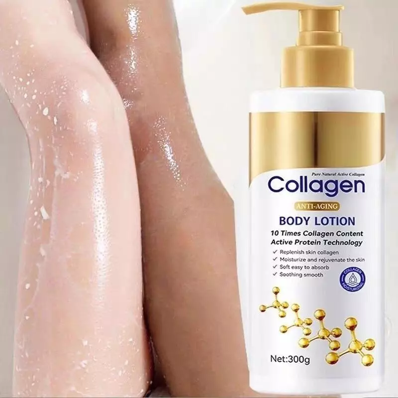 65% OFF【COD】300g Collagen Whitening Body Lotion Moisturizin Smooth Firming Skin Remove Melanin