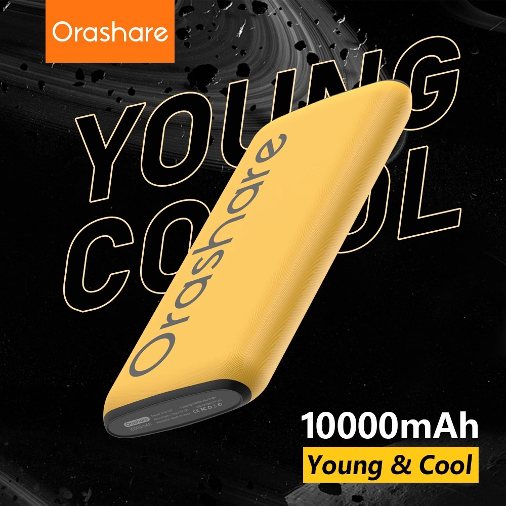 59% OFF Orashare Powerbank Slim 2.1A Fast Charging Portable 10000-20000mAh