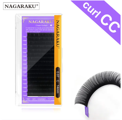 43% OFF NAGARAKU Curl CC High quality eyelash extensions individual eyelashes natural eyelashes volume false eyelashes All sizes
