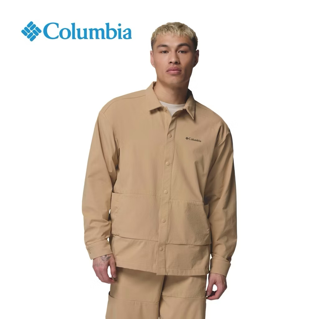 ￼Columbia Sportswear Granite Point Scout Shirt Canoe Mens Long Sleeves Shirt