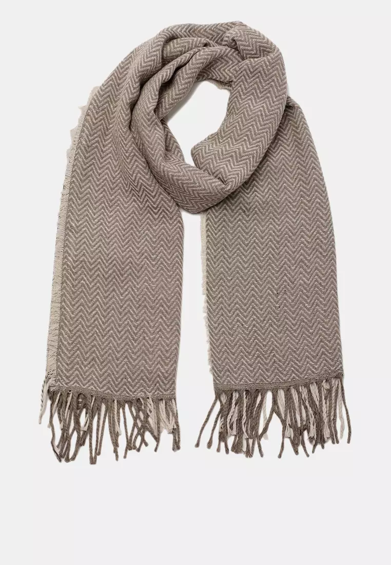 20% OFF Trendyol Pattern Blocky Soft Textured Scarf
