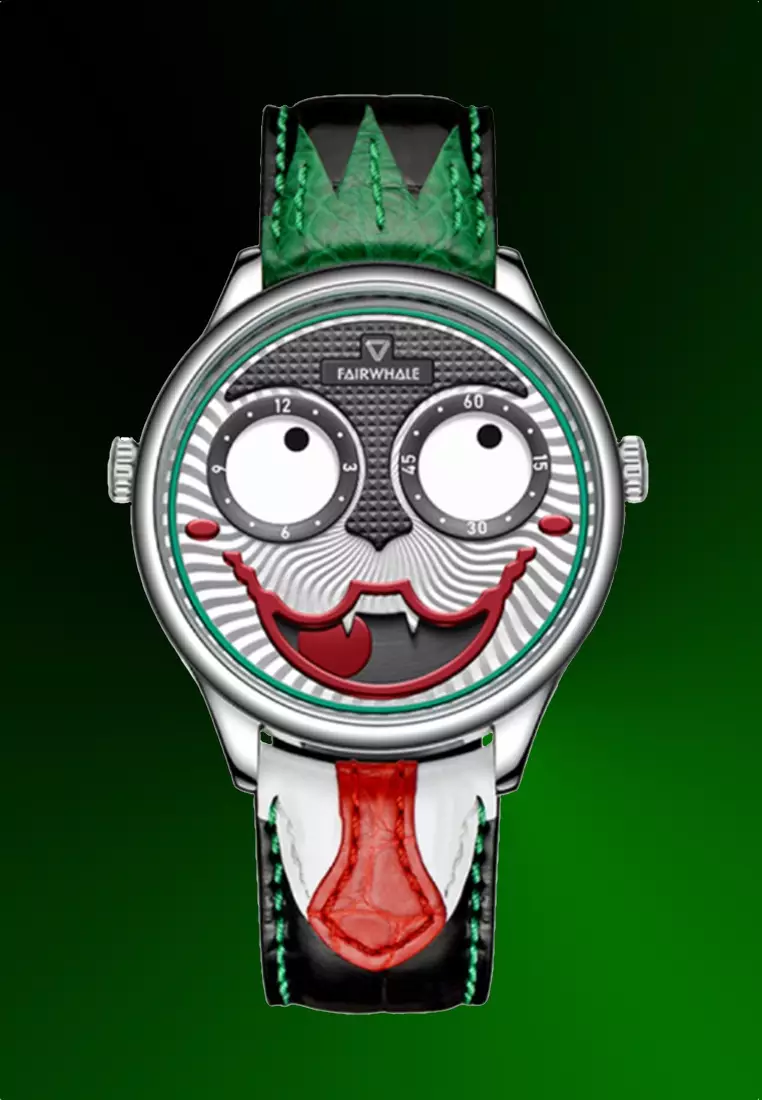 75% OFF Mark Fairwhale Unisex Very Unique Alloy Quartz Watch, 40mm, Leather Strap