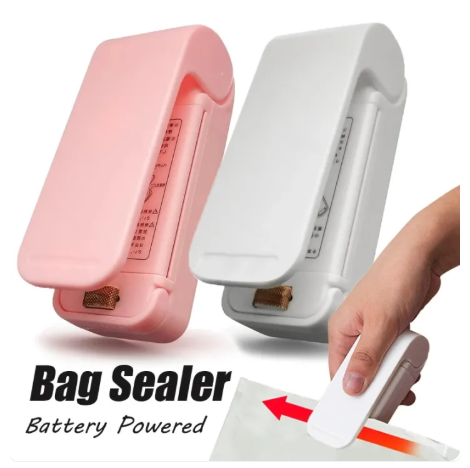 51% OFF 5Pcs Mini Heat Bag Sealing Machine, Portable Package Bags Sealer, Handheld Plastic Bag Clip Sealer, Snack Packaging Heat Sealer, Kitchen Food Keep Fresh Sealer