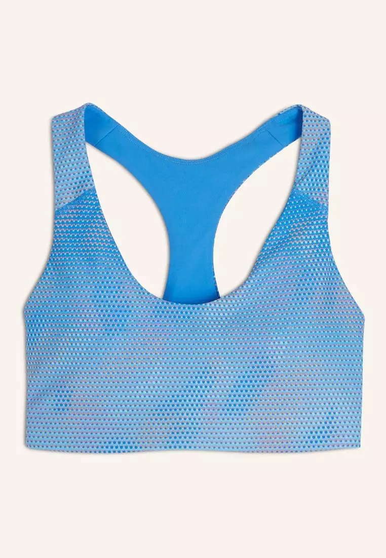 73% OFF Medium Support PowerSoft Racerback Sports Bra for Women XS-XXL