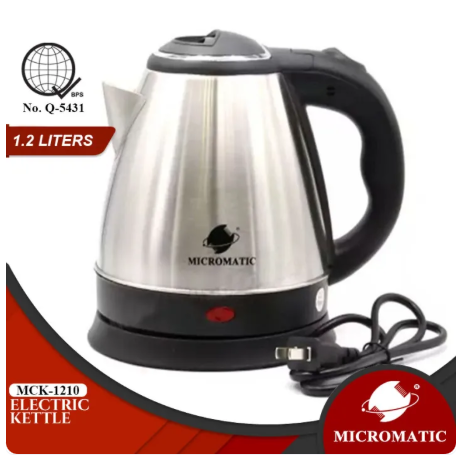 55% OFF Micromatic MCK-1210 stainless steel Electric Kettle 1.2L
