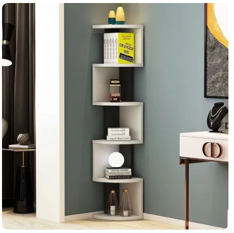 60% OFF Greenco 5 Tier wall mount Floating Wall Mount Corner Shelves