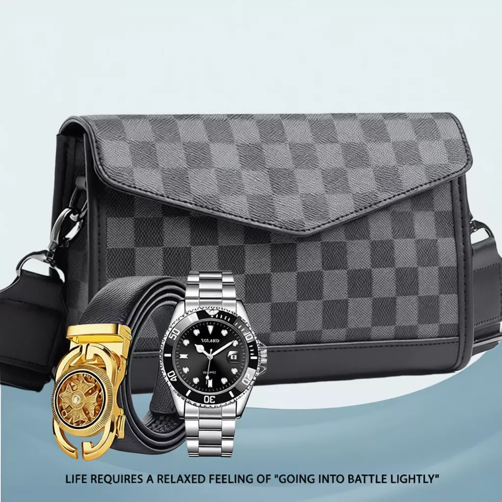 65% OFF Korean New Style Leather Sling Bag for Men Crossbody Shoulder Bag Men Chest Bag Men Bag