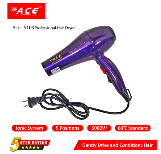 37% OFF Ace 9103 - Professional Hair Dryer