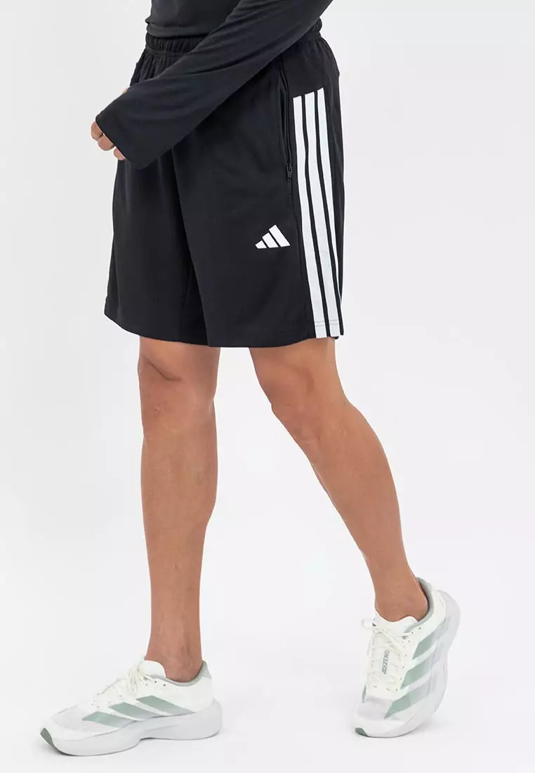 43% OFF Workout Essentials Base 3-Stripes Pique Short 7-Inch