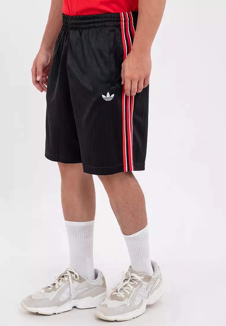 41% OFF ADIDAS Firebird Engineered Stripes Shorts