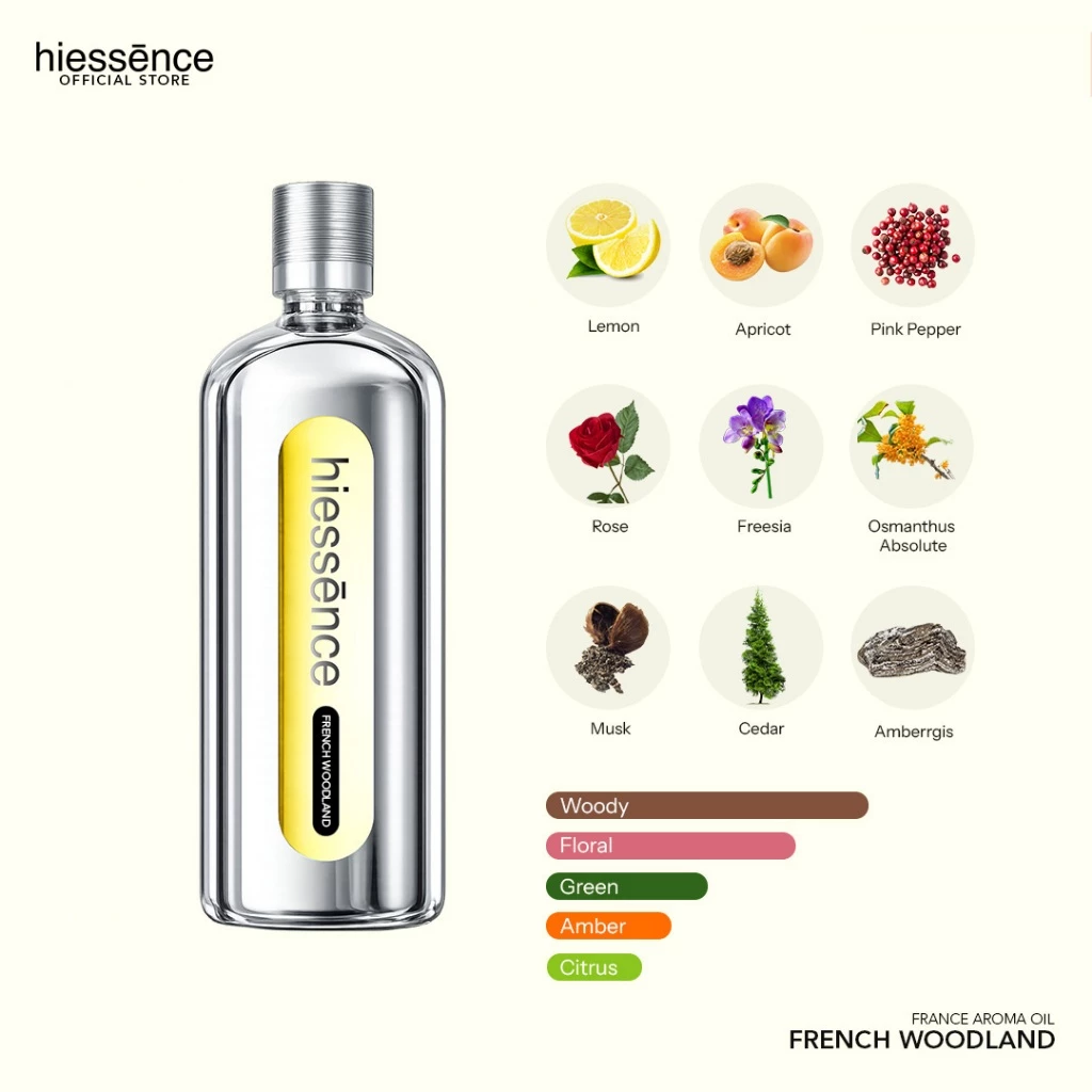 23% OFF [NEW] hiessēnce French Woodland Scent Aroma Oil 100 ml Aroma Diffuser Scent Oil (Insoluble)