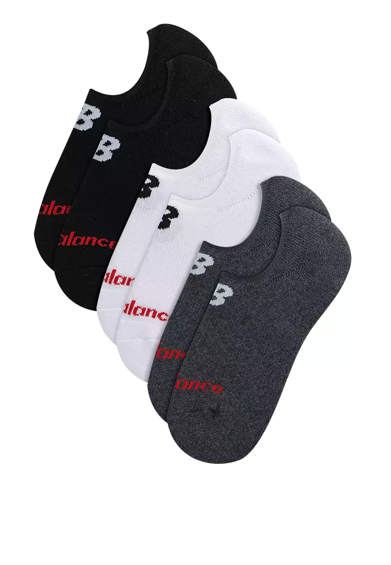 51% OFF New Balance 3 Pairs NB Everyday Ultra Low No Show Socks