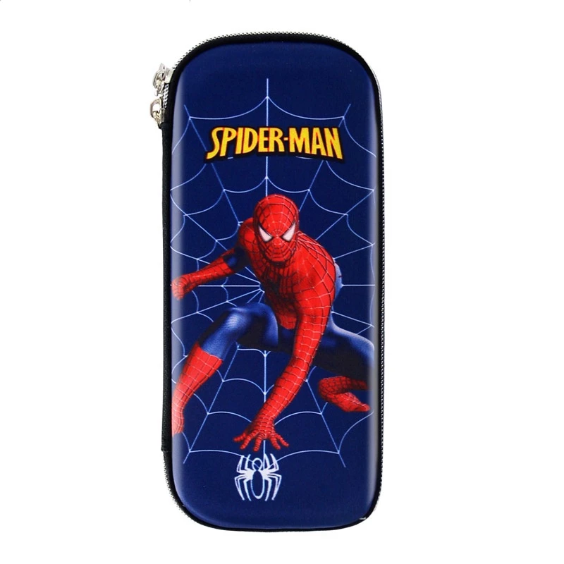 51% OFF Kid's pencil case Spiderman pencil case kids student pen box school stationery bag school supplies