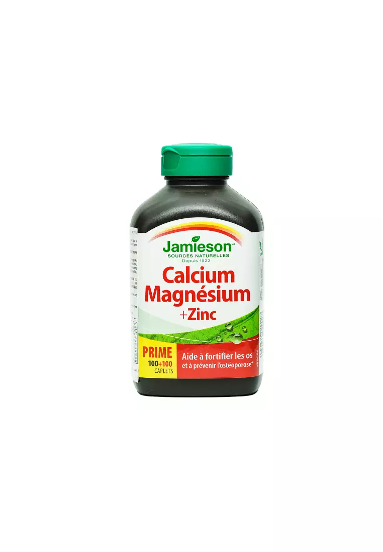 17% OFF JAMIESON Calcium Magnesium + Zinc 200capsule(s)