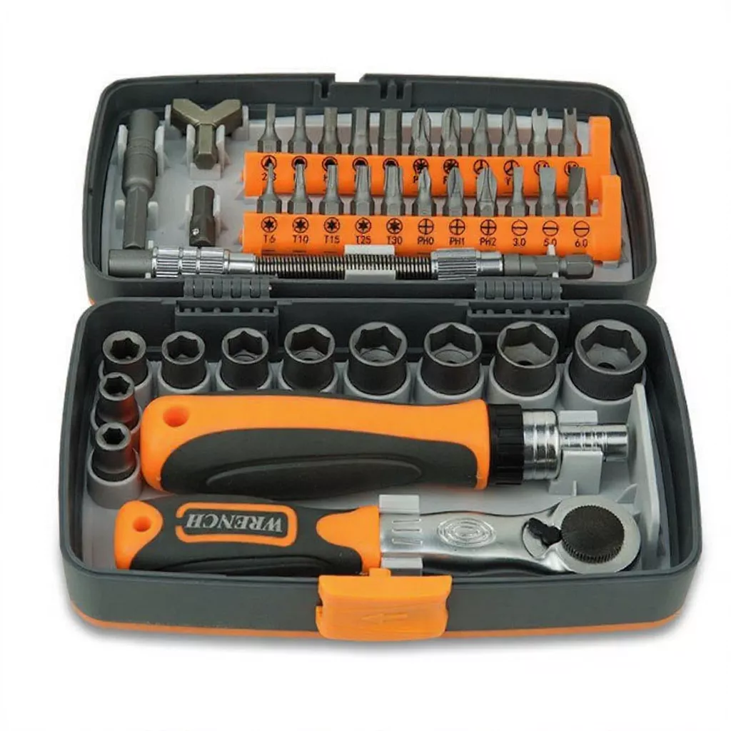 40% OFF 38pcs Magnetic Ratchet Screwdriver Set – Precision Repair Tools with Flexible Shaft Extension